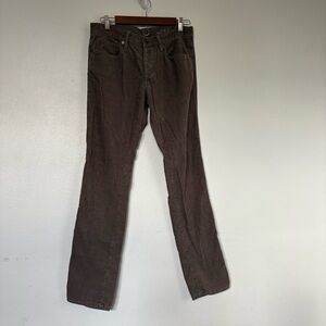 Gap Men’s Vintage VTG Chocolate Brown Skinny Y2K Corduroy Pants Size 29x30